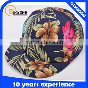 Wholesale Simple Cheap Custom Snapback Print 5 Panel Caps thumbnail-1