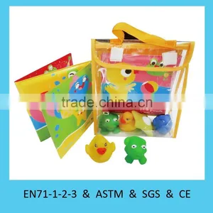 Top Quality Eco-friendly Foam Bath Book With Toy Set thumbnail-1