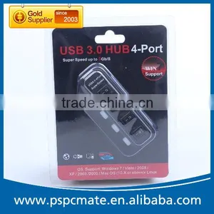 Computer High Speed 4 Port 3.0 Usb Hub With Power Switch for PC Desktop thumbnail-5