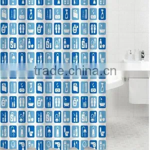 Lovely Style Drawing Cars Polyester Shower Curtain, Bath Curtain for Family thumbnail-2