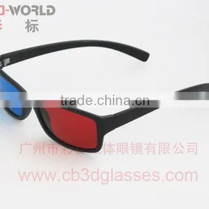 Custom High Quality 3d Plastic Glasses With Red Blue Lens thumbnail-1