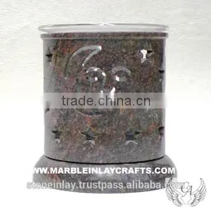 Soap Stone Aroma Oil Diffuser, Soapstone Oil Lamp thumbnail-1