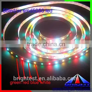 12V/24V 5050 RGB/RGBW Led Strip,14.4W/m DC12V/24V Strips Flex IP65 SMD5050 RGBW Motorbike Led Tape Lamp thumbnail-1