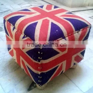 Industrial Jute Stool thumbnail-1