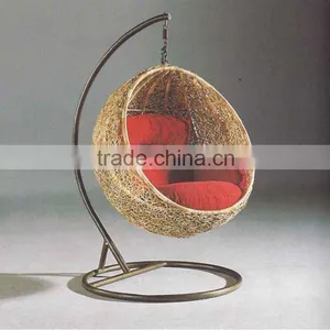 Rattan Egg Sofa Set thumbnail-1
