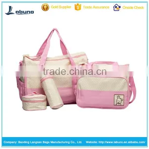 High Quality Multifunctional Wholesale Nappy Mummy Best Diaper Bags Mummy Bag thumbnail-5