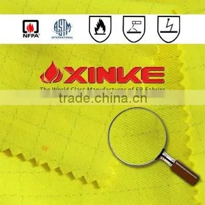 Hi-vis Cotton Modacrylic fr Fabric for Workwear thumbnail-1