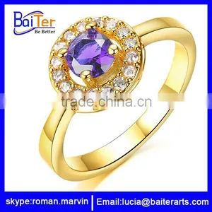 Fashion Men's Titanium Gold Ring ,cheap Gold Ring Designs for Men thumbnail-4