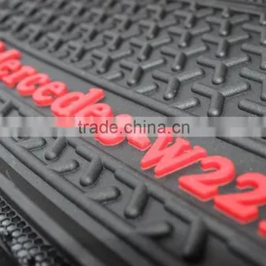 Custom Fit Full Set PVC Car Floor Mats For W221 thumbnail-3
