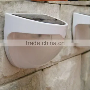 Led Wall Mounted Indoor Led Solar Fence Wall Mounted Indoor Solar Led Senor Lamp Night Light thumbnail-4