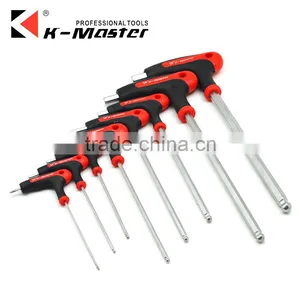 K-Master Manufacture T Handle Ball Point Hex Key 2-10mm Screwdriver Hex Key thumbnail-1