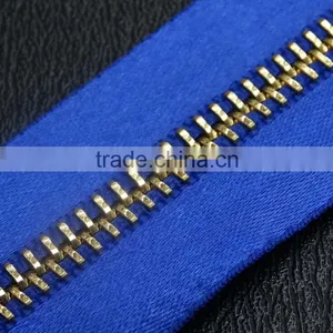 10-20cm 5# Close End Cotton Siders Copper Teeth Custom Zipper for Trousers thumbnail-3