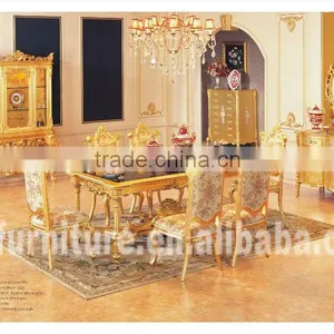 European Furniture-classic Dining Room Furniture - Hand-made Royalty Classic Dining Set thumbnail-1