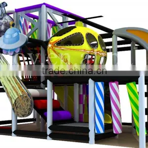 Popular Commercial Space Theme Children Ministry Indoor Playground for Sale thumbnail-5