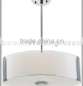 UL CUL Listed Hotel Modern Light Pendant With Drum Shade C60531 thumbnail-1