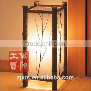 Full Handmade Bamboo Lamp Japanese-style Tatami Bamboo Lamp Bamboo Floor Lamp LT4-7M thumbnail-1