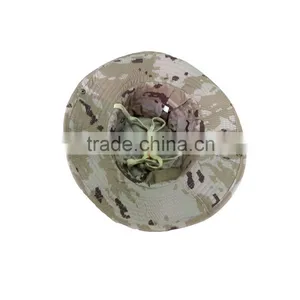 Manufacturer OEM/ODM Desert Camouflage Flat Brim Hats thumbnail-5