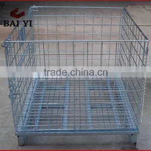Folding Steel Storage Cages & Wire Rolling Storage Cage thumbnail-5