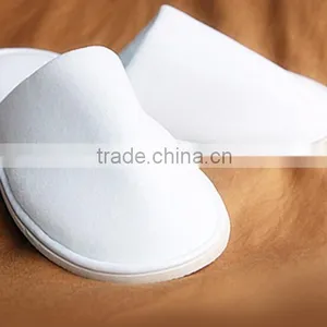 CLOSED TOE VELOUR SLIPPERS thumbnail-1