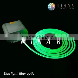 Outdoor Lighting Decoration 6mm Polymer Fiber Optic Side Glow Cable thumbnail-5