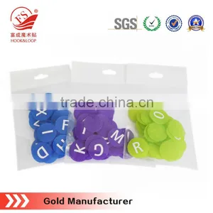 Alphabet Hook and Loop Letters and Number for T- Shirts Hook and Loopself Sticky Patches thumbnail-4