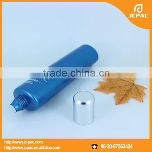 PE Cosmetic Tube With Sliver Metallic Shiny Cap Fresh Cleanser thumbnail-2