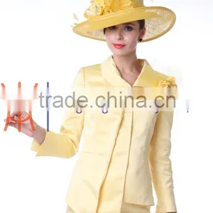 2015 Latest and Fashion Ramie Twill Ladies Elegant Suits thumbnail-2