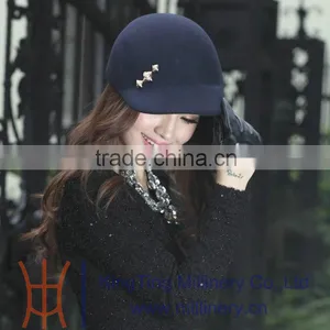 Wholesale Winter Hat Red/Blue Wool Hat For Women thumbnail-5