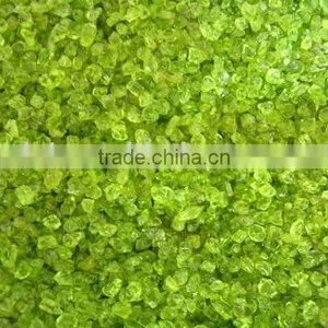 Natural Green Olive Quartz Tumbled Stone thumbnail-1