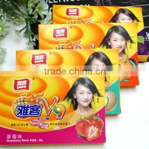 48g V9 Center Filled Hard Candy Confectionery thumbnail-1