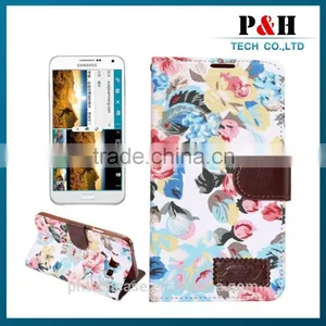 Leather Flip Mobile Case for Samsung Galaxy e7 thumbnail-5