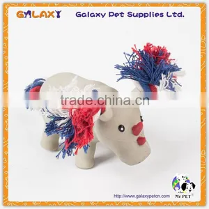 LY4023 Wholesale Squeaky Animal Shaped Small Latex Pet Toy Latex Dog Toy thumbnail-2
