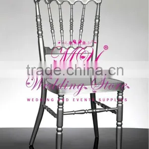 Wedding Wooden Napoleon Chair Stackable Commercial Chair thumbnail-2