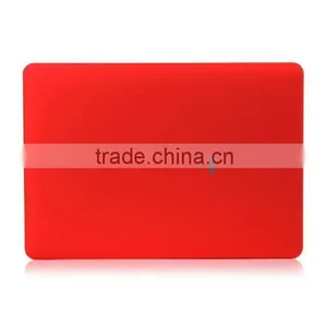 Wholesale Colored Plastic Hard Shell Case For 2015 MacBook 12 Inch A1534 Red thumbnail-1