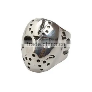 Fashion Forward Skull Titanium Steel Ring Man Ring Personality Punk Ring thumbnail-1