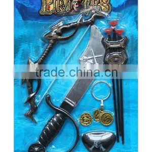 Cheap Plastic Pirate Toy Gun With Knife thumbnail-3