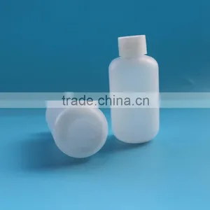 125ml Boston Round Semi Transparent HDPE Plastic Bottle With Screw Cap thumbnail-4