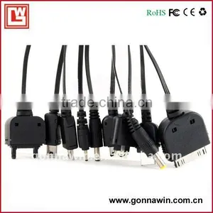 10 in 1 Travel USB Charger Cable for IPod PSP, for IPhone 3G MP3/MP4 thumbnail-1
