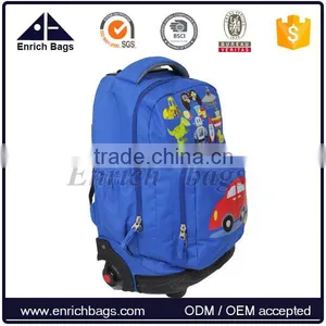 Enrich Hot Selling Trolley Backpack,newest Schoolo Trolley Backpack With Wheels thumbnail-4