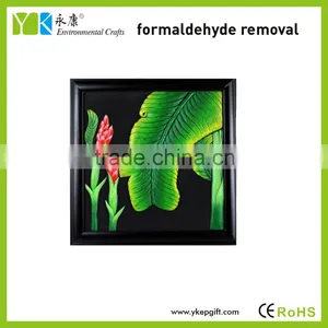 Canna Flower Wood Picture Frame Wall Hanging Decor,home Decoration Wooden thumbnail-1