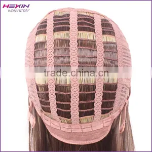 Fashionable Middle-length Wavy Healthy Human Hair Full Lace Wig thumbnail-4
