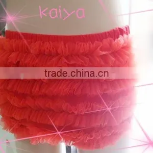 Latest Design Newborn Underwear Baby Comfortable Ruffle Bloomer thumbnail-2