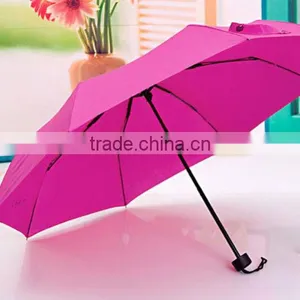 21inch High End Manual Open Compact Fold Umbrella thumbnail-6