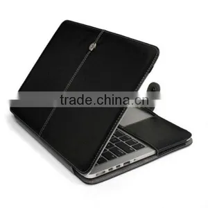 PU Leather 13 Inch Laptop Case Sleeve Bag Cover for MacBook Air thumbnail-2
