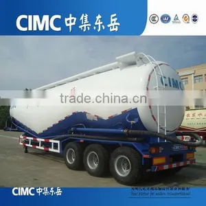 CIMC Direct Factory 60T Cement Bulk Carrier Semi Trailker For Sale thumbnail-5