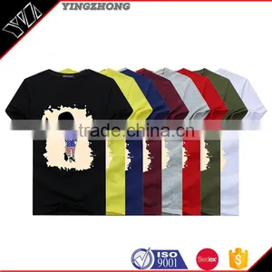 Wholesale Clothing 2016 High Quality Customprinted T-shirtOEM Plain Mens All Color Shirt Classic Collar New Design t Shirt thumbnail-1