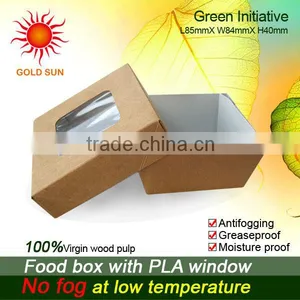 Fast Food Box Packaging With Antifogging Window thumbnail-1