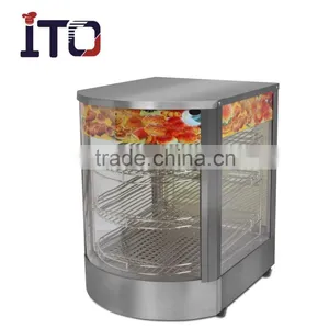 CI-1P Hot Sell Pie Warmer/food Warmer Showcase /pie Display Warmer Showcase Commercial 3 Layers thumbnail-1