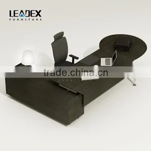 New Design MDF Luxury Wood Office Table Executive Ceo Desk Office Desk Import From China thumbnail-4
