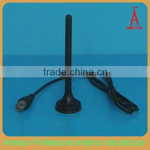Indoor 174-230/470-862MHz 3dBi Vehicle Mount Omni Range Extender Mobile Base Magnetic Indoor DVB T Antenna AMXM-DVB-3B thumbnail-1